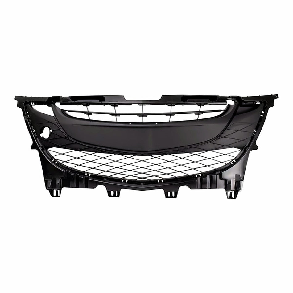 2012-2015 Mazda 5 Grille Without Fogs With Smooth Textured Upper Protector – Front View (MA1200194)