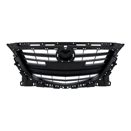2014-2016 Mazda 3 Grille Textured Black – Front View (MA1200197)