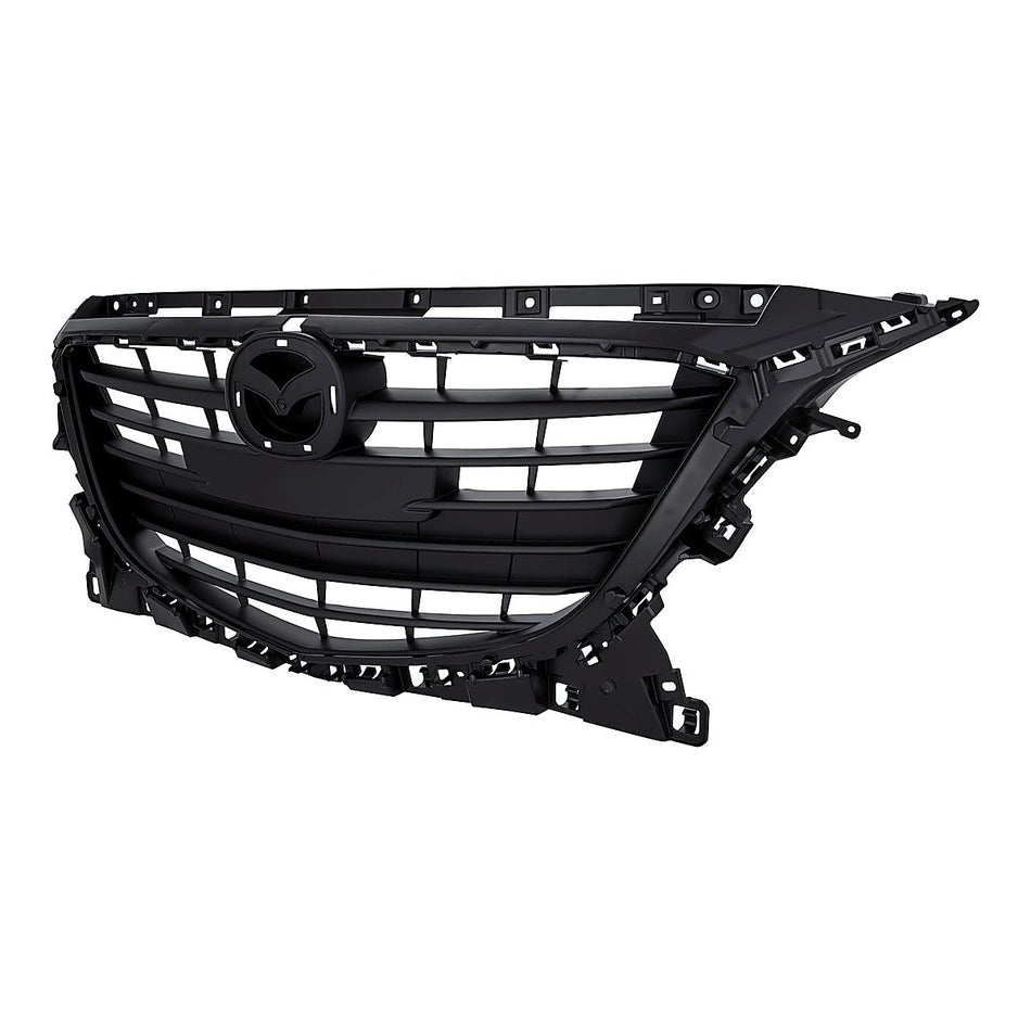 2014-2016 Mazda Mazda 3 Sport Grille - side angle, Part MA1200197