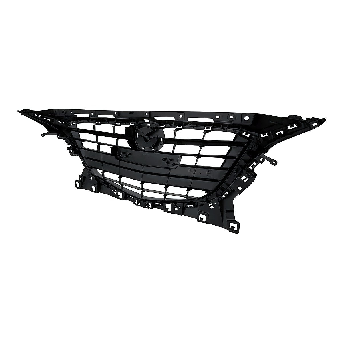 2014-2016 Mazda 3 Grille Textured Black – Back View (MA1200197)