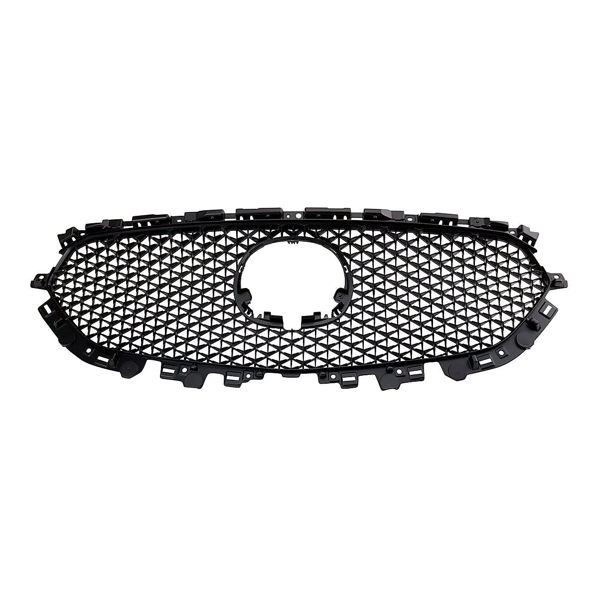 2017-2021 Mazda Cx5 Grille Insert Upper Matte Black Mesh Only Without Adaptive Cruise – Front View (MA1200212)