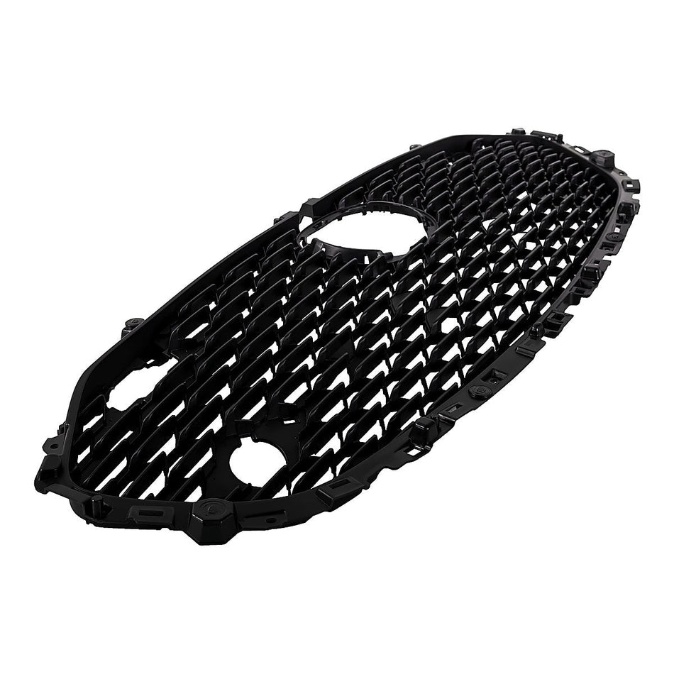 2019-2025 Mazda 3 Grille Front Dull Matte Black Finish Sdn – Side View (MA1200219)