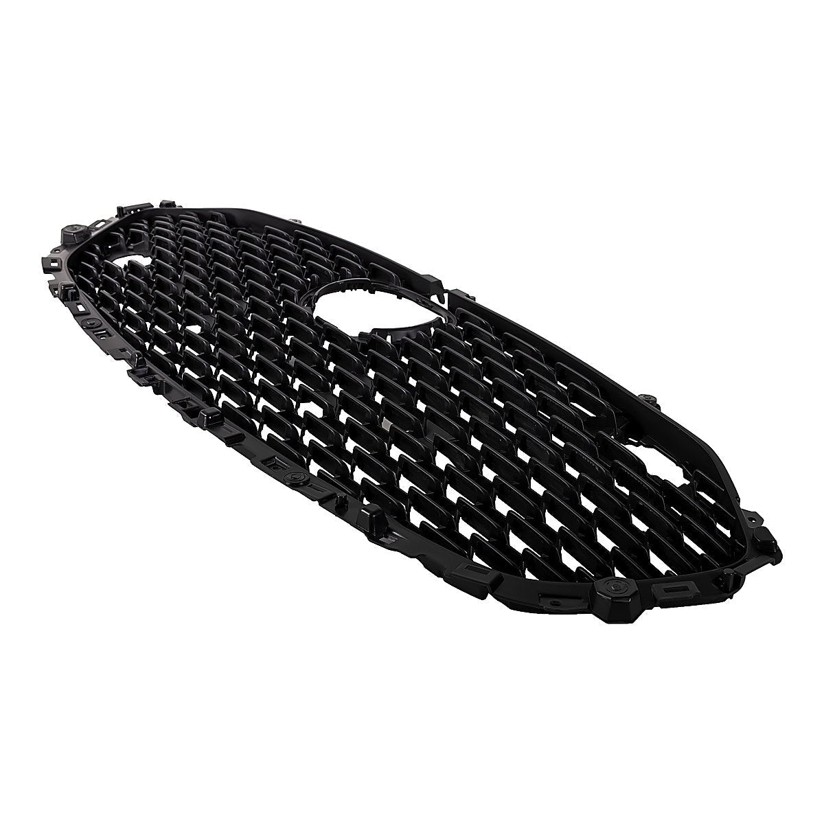 2019-2025 Mazda 3 Grille Front Dull Matte Black Finish Sdn – Side View (MA1200219)
