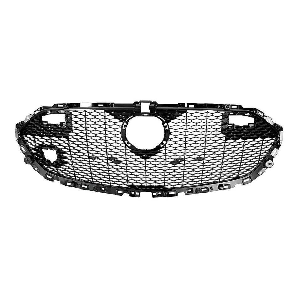2019-2025 Mazda 3 Grille Front Bright Black Finish Hb Model – Front View (MA1200221)