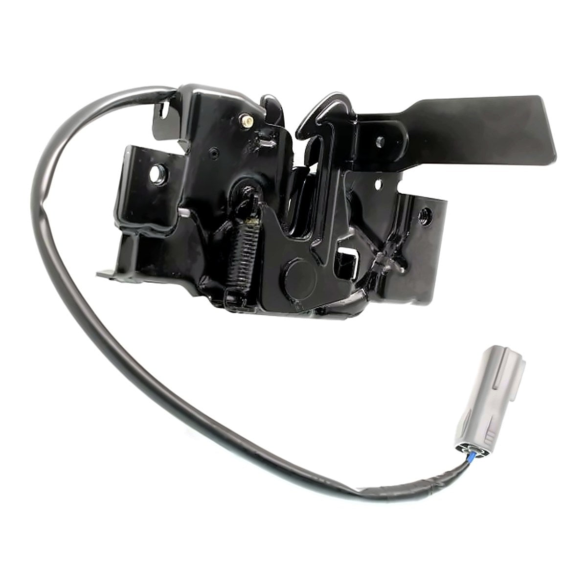 2004-2009 Mazda 3 Hood Latch With Alarm System – Side View (MA1234110)
