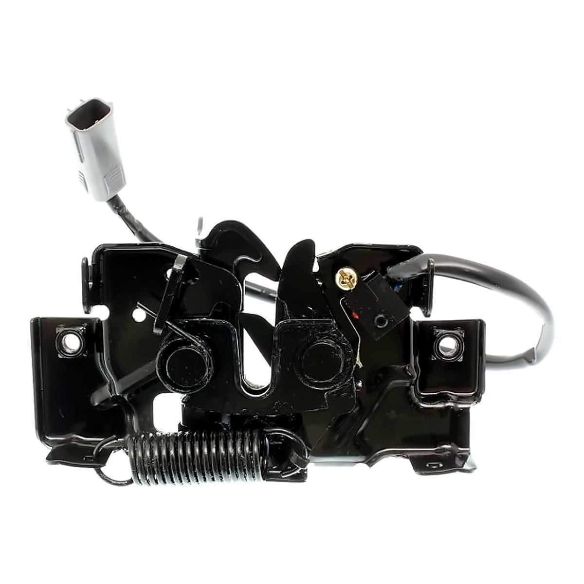2004-2009 Mazda 3 Hood Latch With Alarm System – Close-Up View (MA1234110)