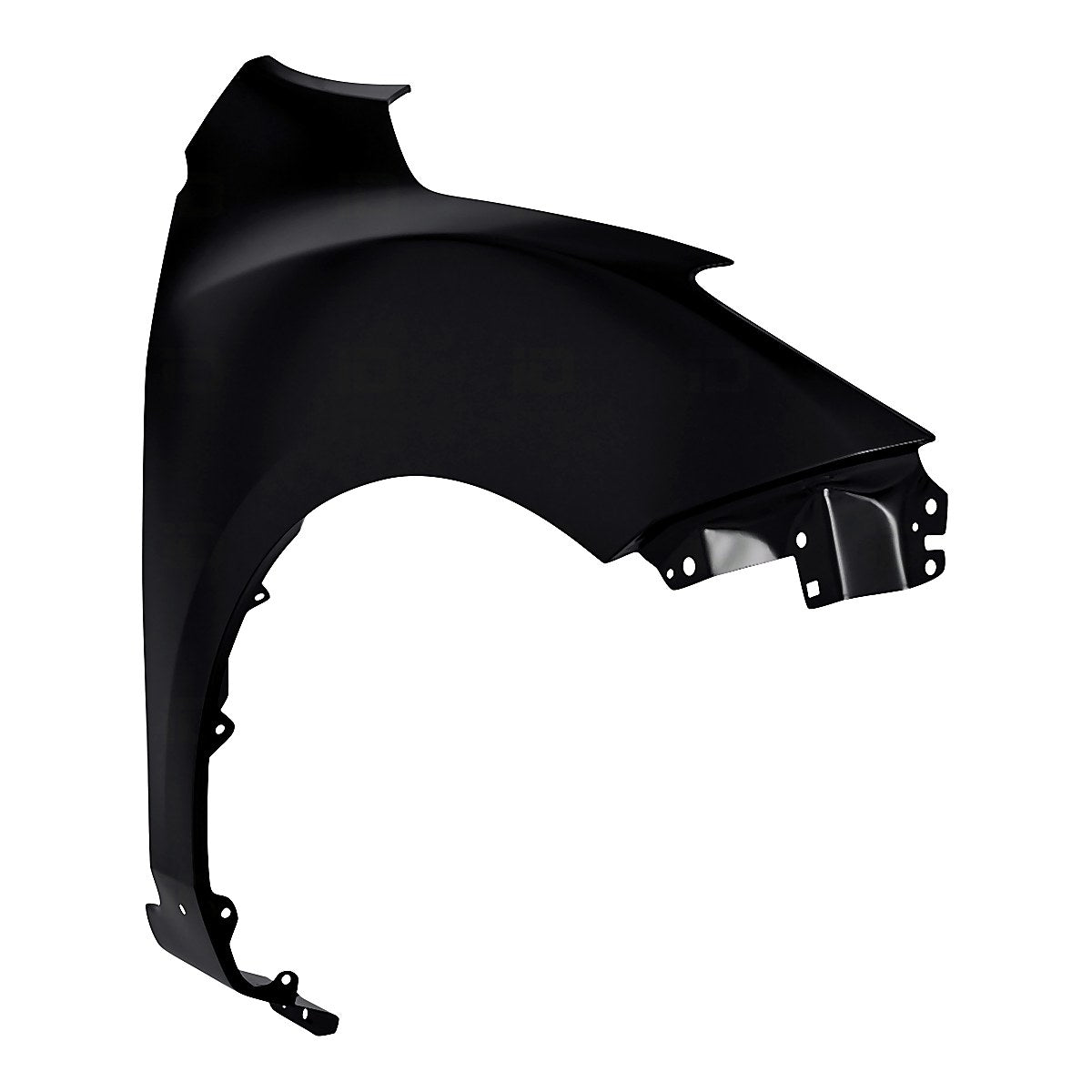 2010-2013 Mazda 3 Fender Front Passenger Side With Moulding Without Signal Lamp Hole – MA1241161-3
