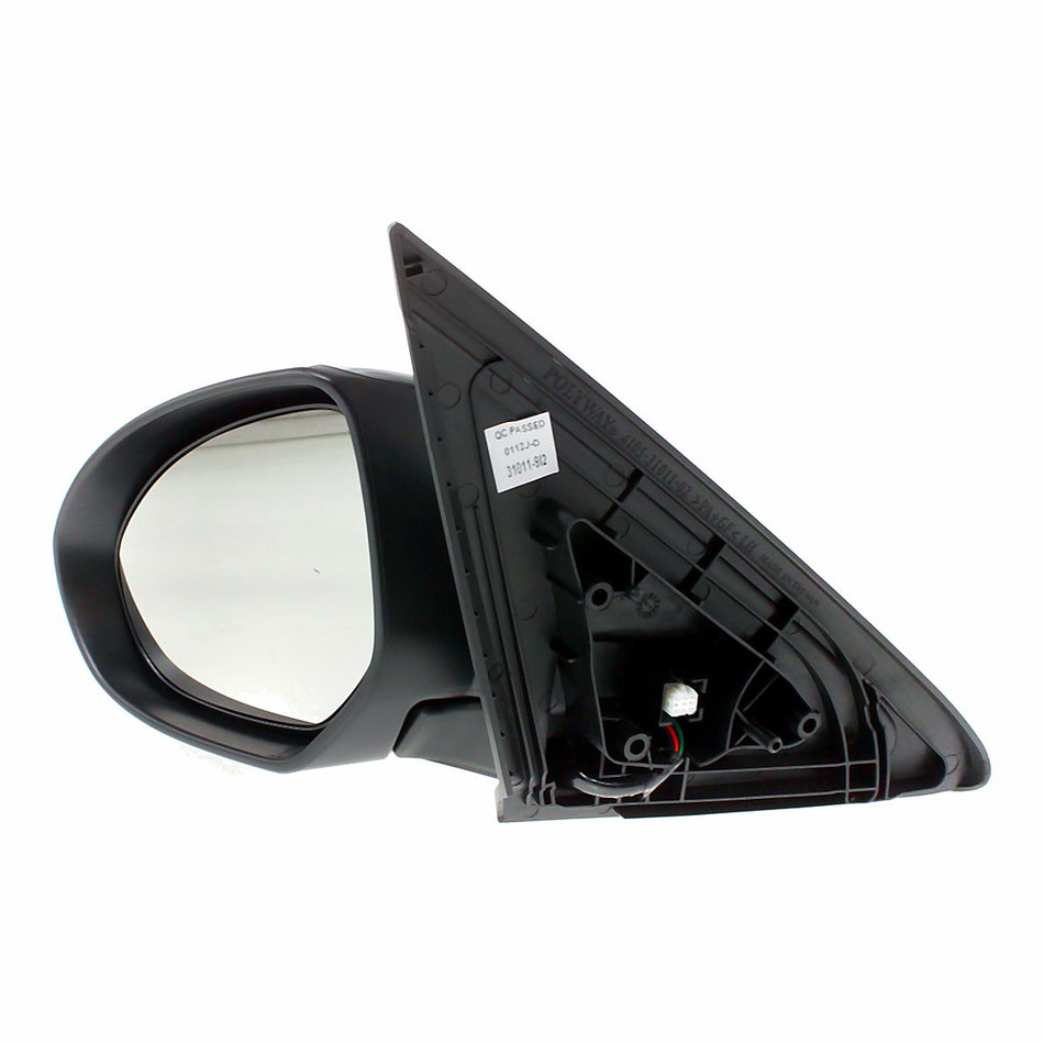 2010-2013 Mazda Mazda 3 Sport Door Mirror Driver Side - side angle, Part MA1320159