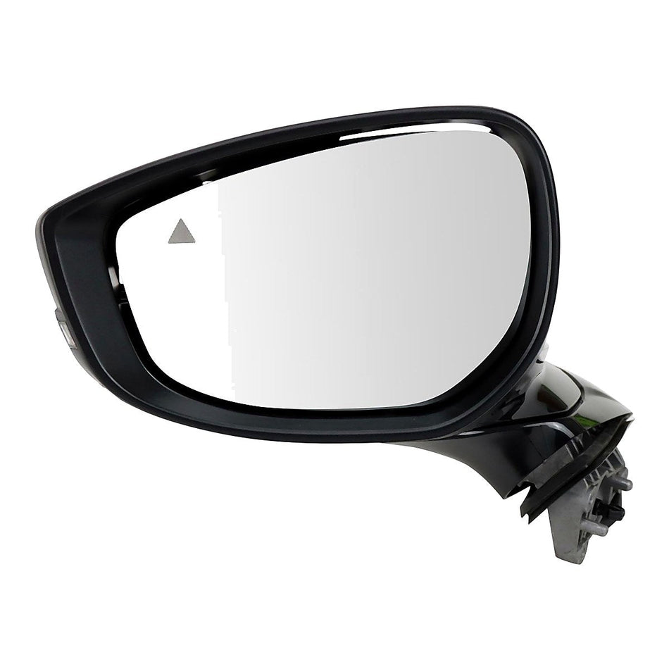 2019-2022 Mazda 3 Door Mirror Driver Side Power Ptm With Blind Spot/Signal Japan Built Sdn_MA1320236