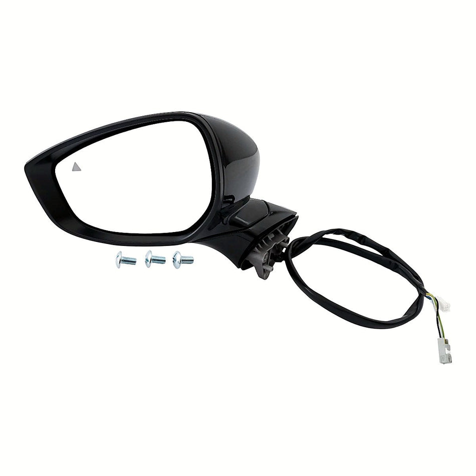2019-2025 Mazda 3 Door Mirror Driver Side Power Ptm With Blind Spot/Memory/Signal Hb Model_MA1320240