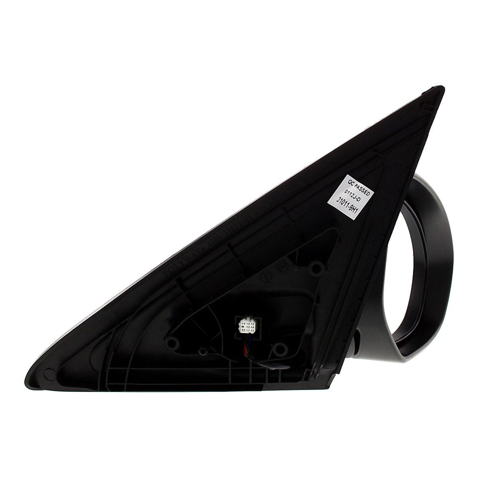 2010-2013 Mazda Mazda 3 Sport Door Mirror Passenger Side - side angle, Part MA1321160