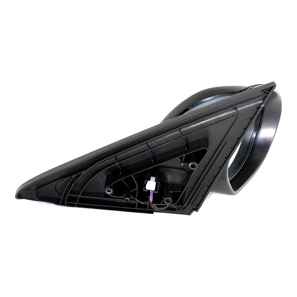 2010-2013 Mazda Mazda 3 Sport Door Mirror Passenger Side - side angle, Part MA1321162