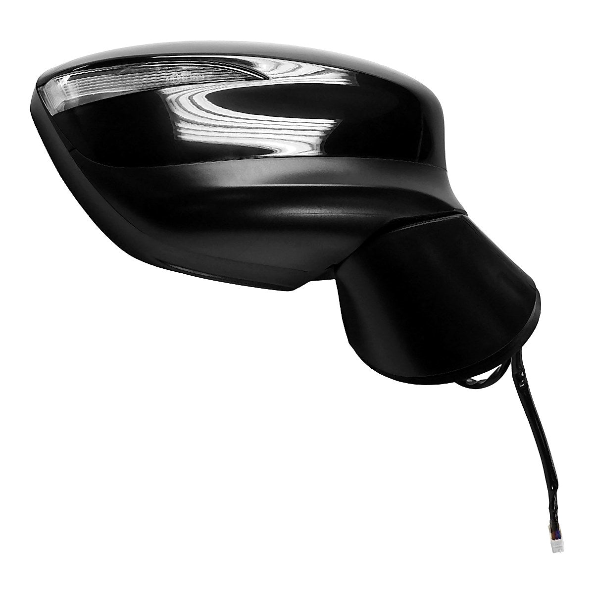 2015-2016 Mazda Cx5 Door Mirror Passenger Side Power Ptm Heated With Signal Frontom 04/14_MA1321208-3
