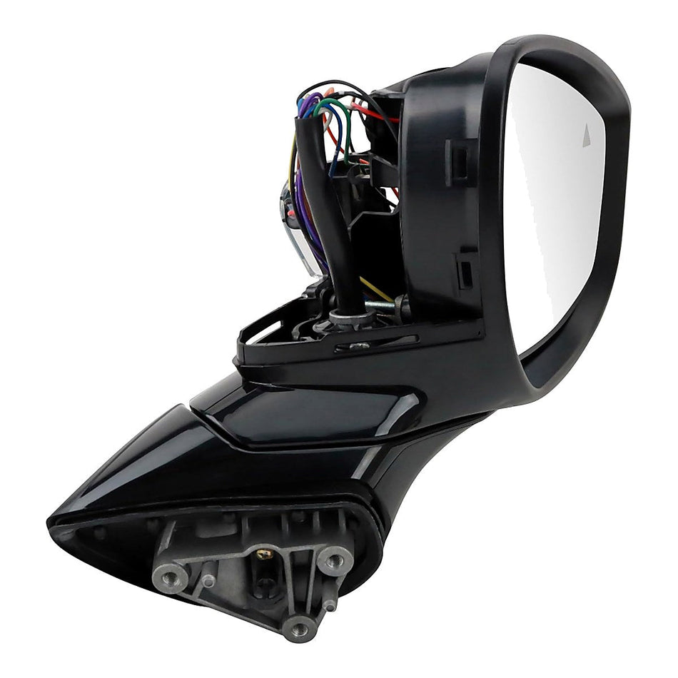 2019-2022 Mazda Mazda 3 Sport Door Mirror Passenger Side - side angle, Part MA1321241