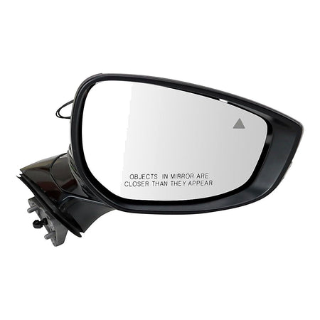 2019-2025 Mazda 3 Door Mirror Passenger Side Power Ptm With Blind Spot/Signal Without Memory Hb Model_MA1321242