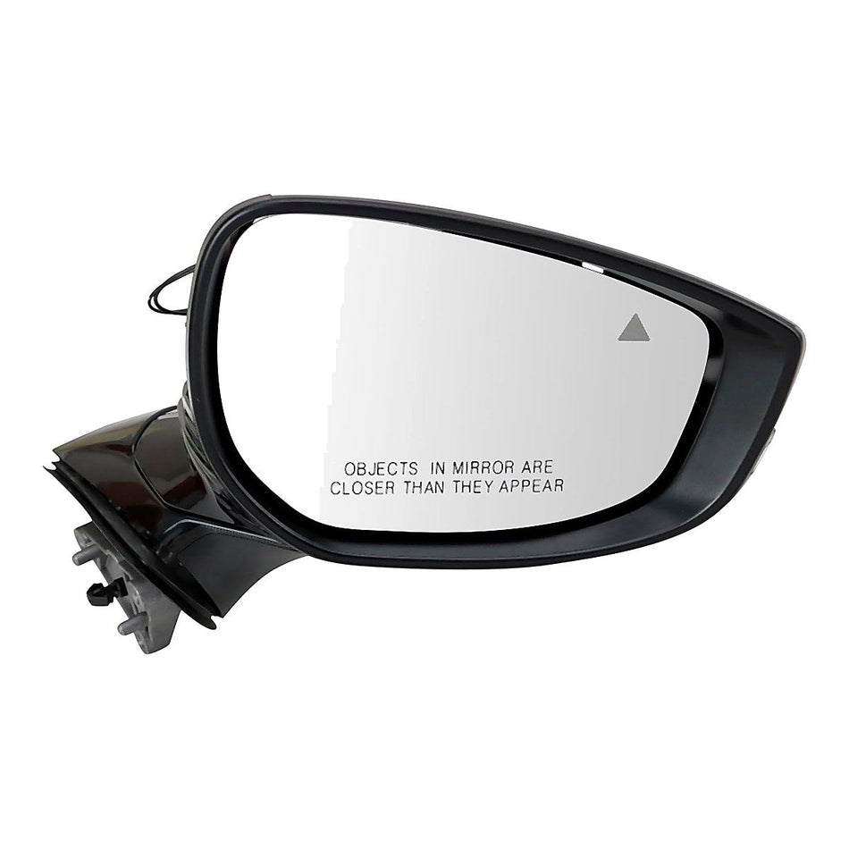 2019-2025 Mazda 3 Door Mirror Passenger Side Power Ptm With Blind Spot/Signal Without Memory Hb Model_MA1321242