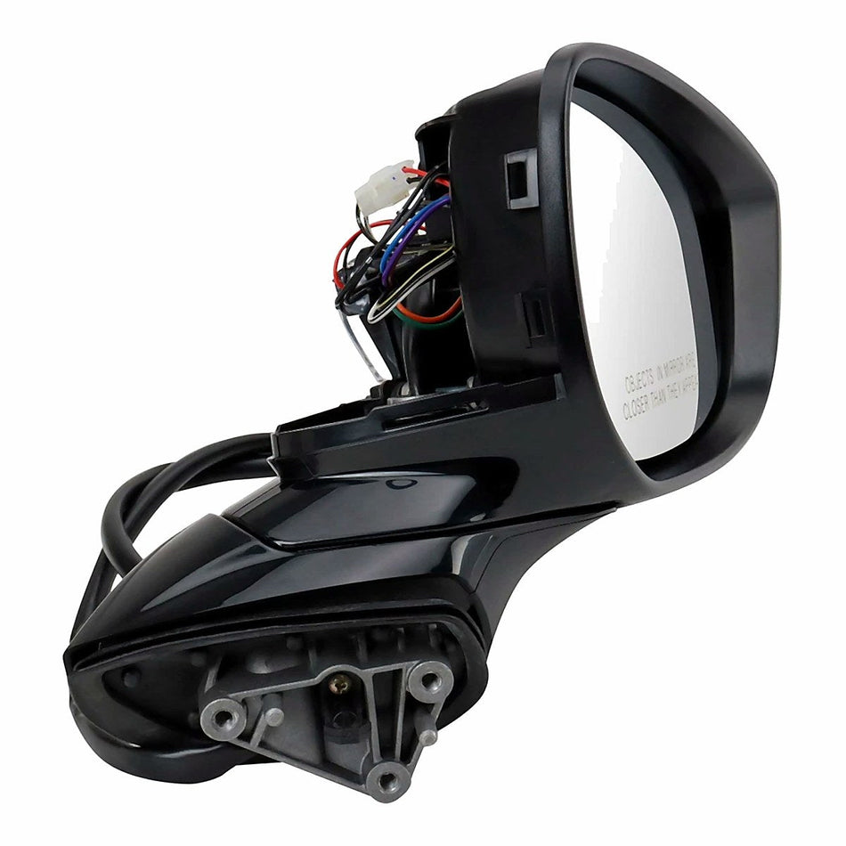 2019-2025 Mazda Mazda 3 Sport Door Mirror Passenger Side - side angle, Part MA1321242