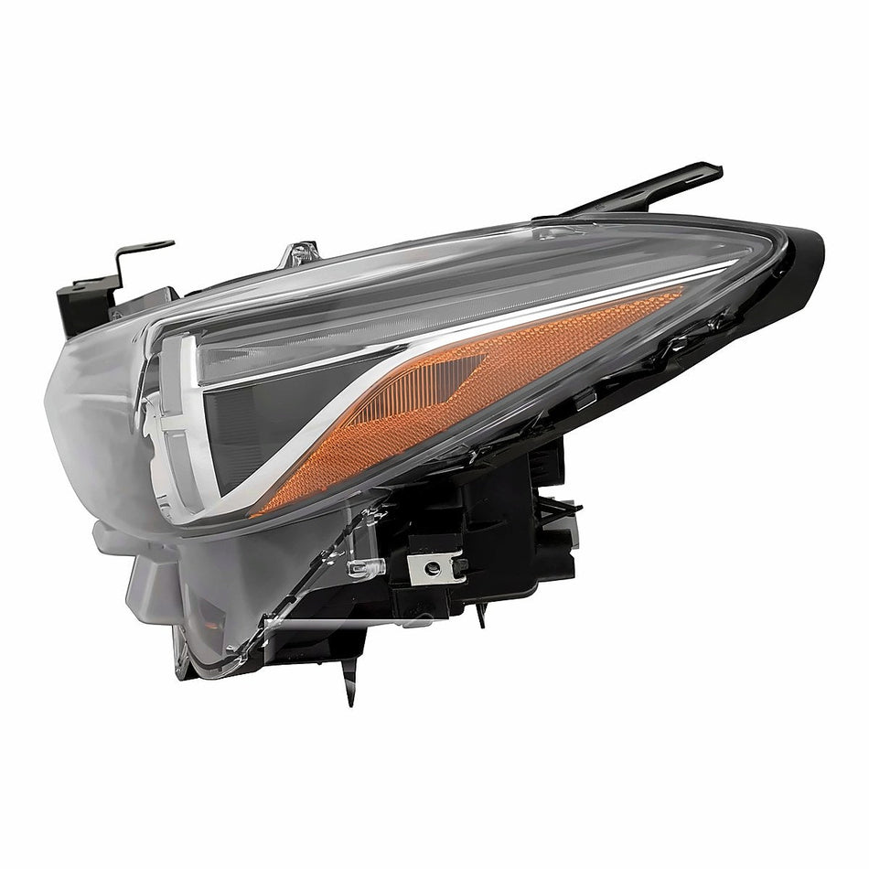 2014-2016 Mazda Mazda 3 Sport Headlight Driver Side - side angle, Part MA2502145