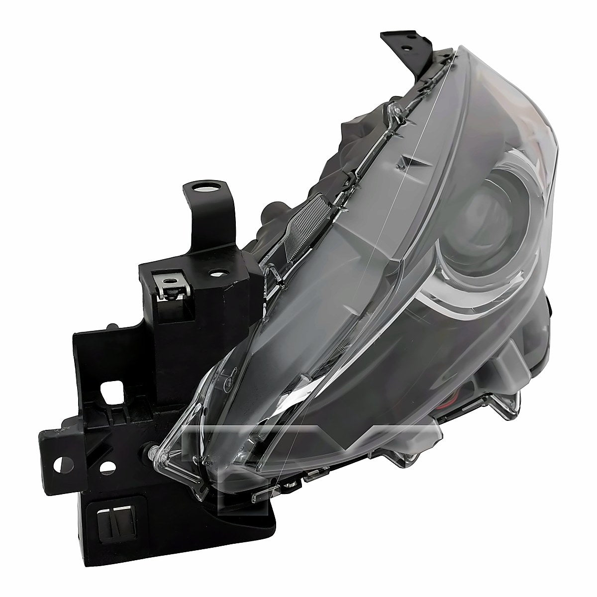 2014-2016 Mazda 3 Headlight Driver Side Hid Without Auto Level Sdn/Hb Lens And Housing Only – Angle View (MA2502145)
