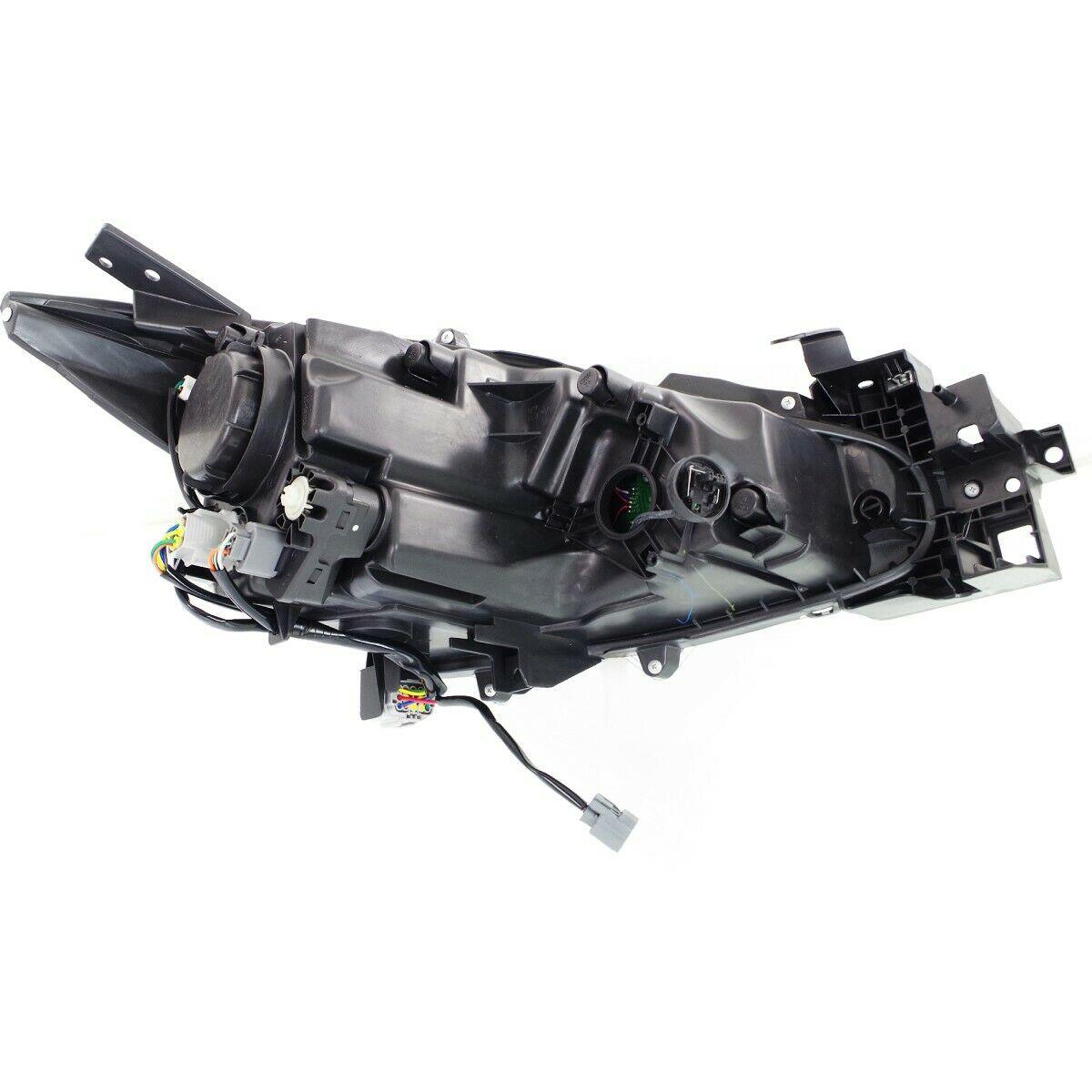 2014-2016 Mazda 3 Headlight Driver Side Hid Without Auto Level Sdn/Hb Lens And Housing Only 