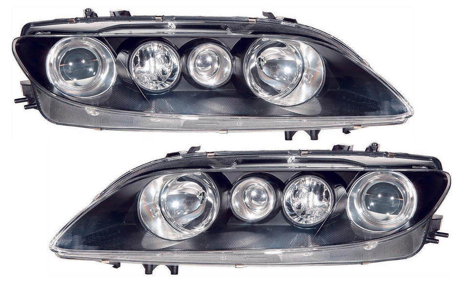 2006-2007 Mazda 6 Headlight Passenger Side With Turbo Hid 
