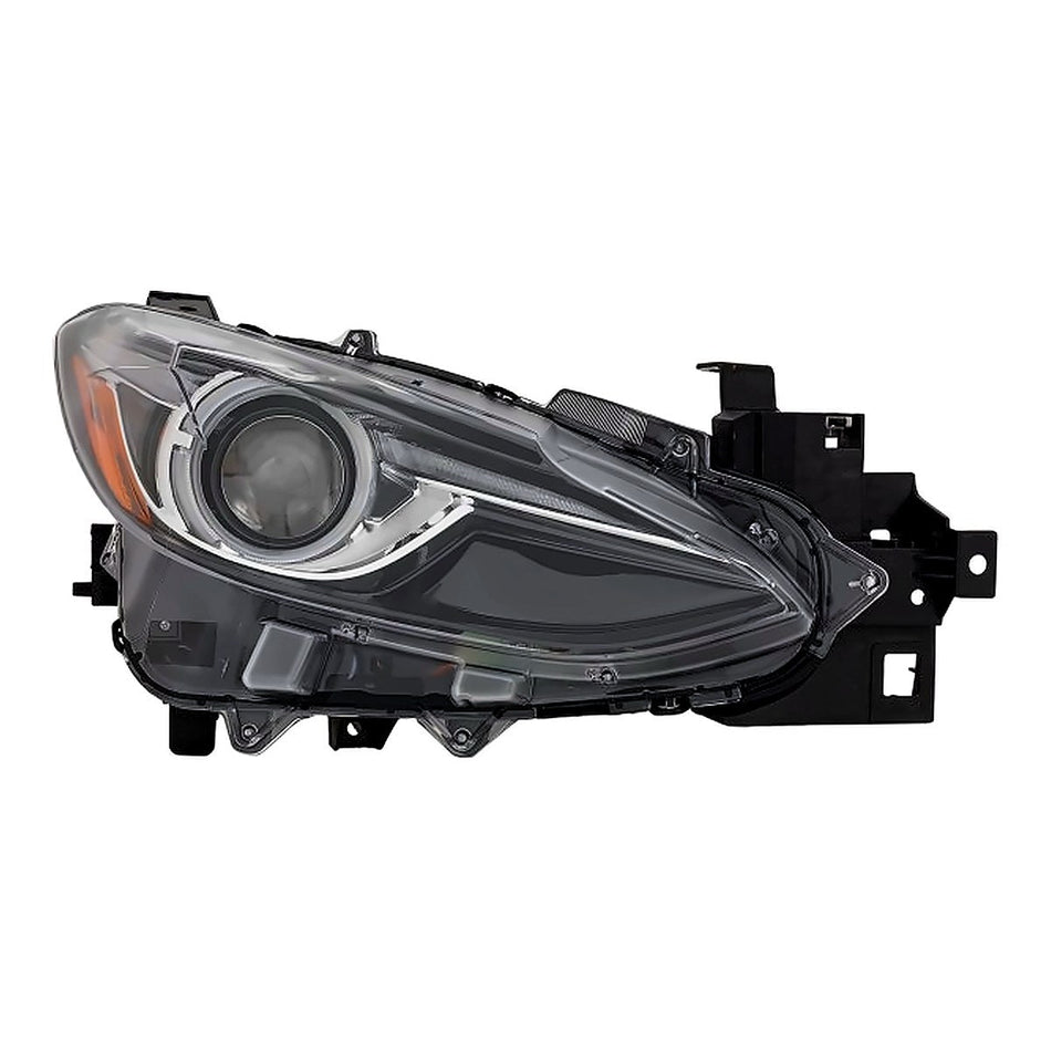2014-2016 Mazda Mazda 3 Sport Headlight Passenger Side - side angle, Part MA2503145