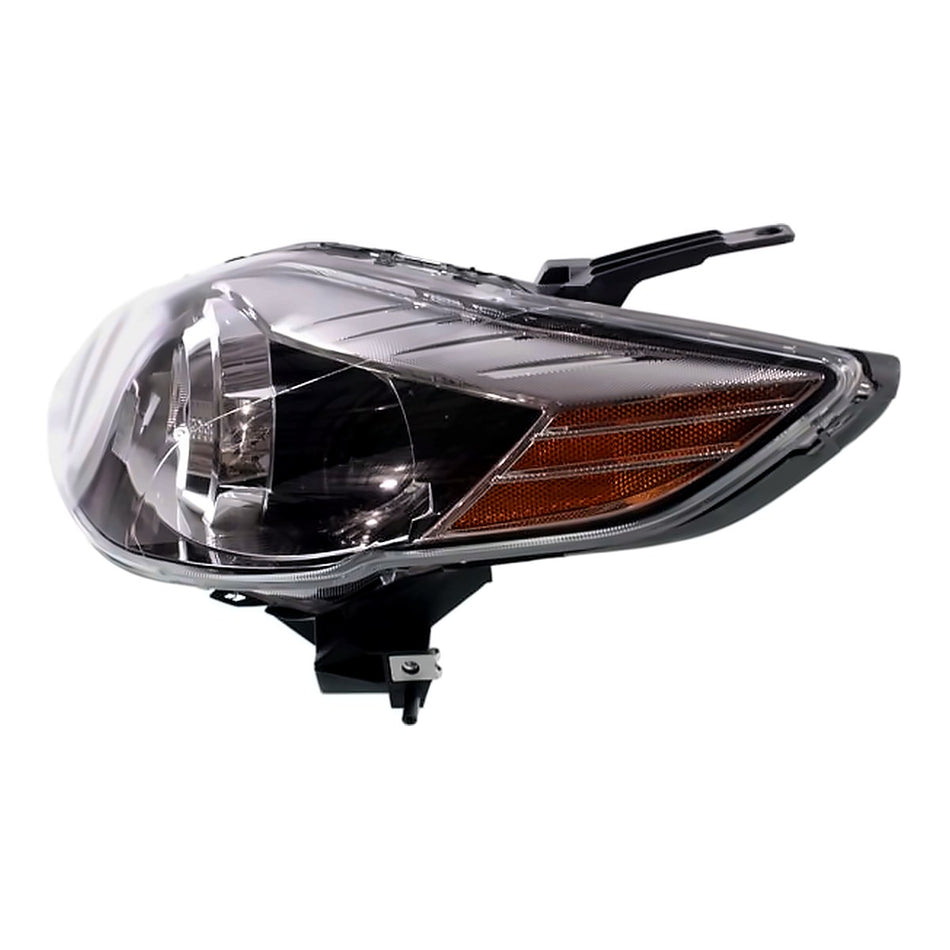 2008-2009 Mazda 5 Headlight Driver Side Halogen Black Bezel – Side View (MA2518128)