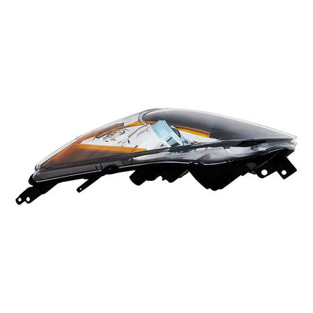 2012-2013 Mazda 3 Headlight Driver Side Halogen (6 Speed With Blue Projector Bezel) – Angle View (MA2518143)