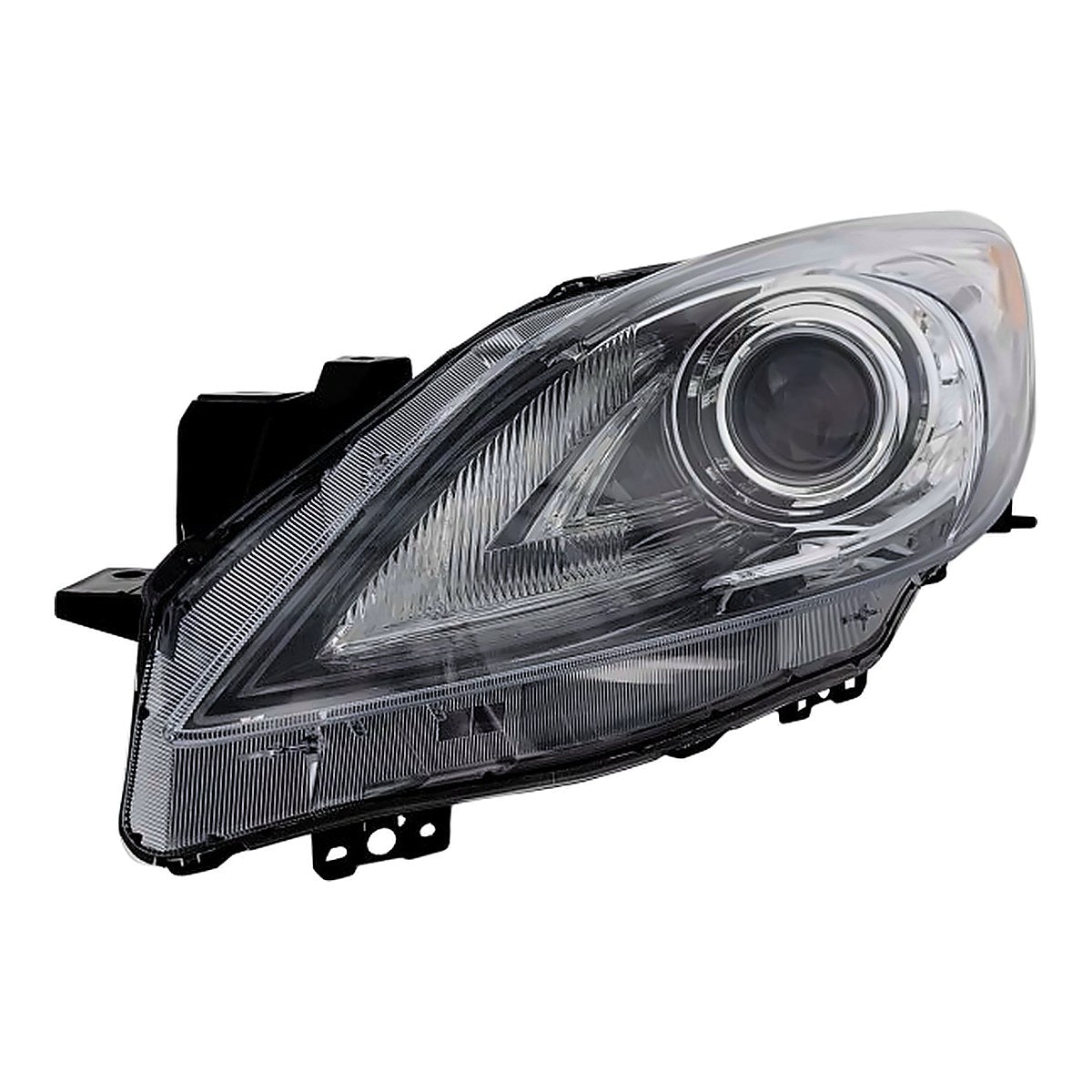 2010-2013 Mazda 3 Headlight Driver Side Hid Without Auto Level Control With Drl – Side View (MA2518149)