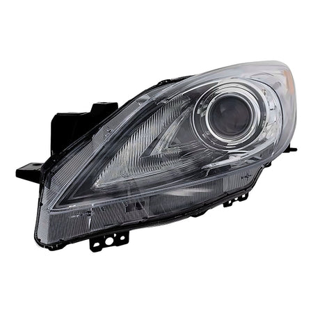 2010-2013 Mazda Mazda 3 Sport Headlight Driver Side - side angle, Part MA2518149