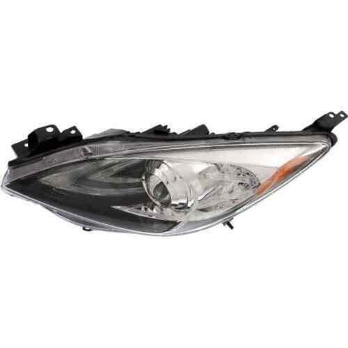 2010-2013 Mazda 3 Headlight Driver Side Hid Without Auto Level Control With Drl 