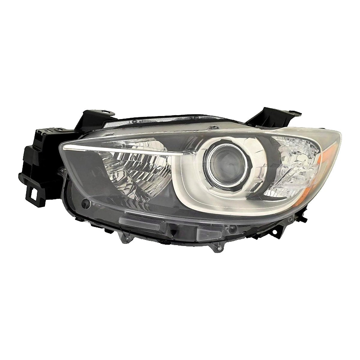 2013-2015 Mazda Cx5 Headlight Driver Side Hid Chrome Bezel With Black Trim – MA2518151