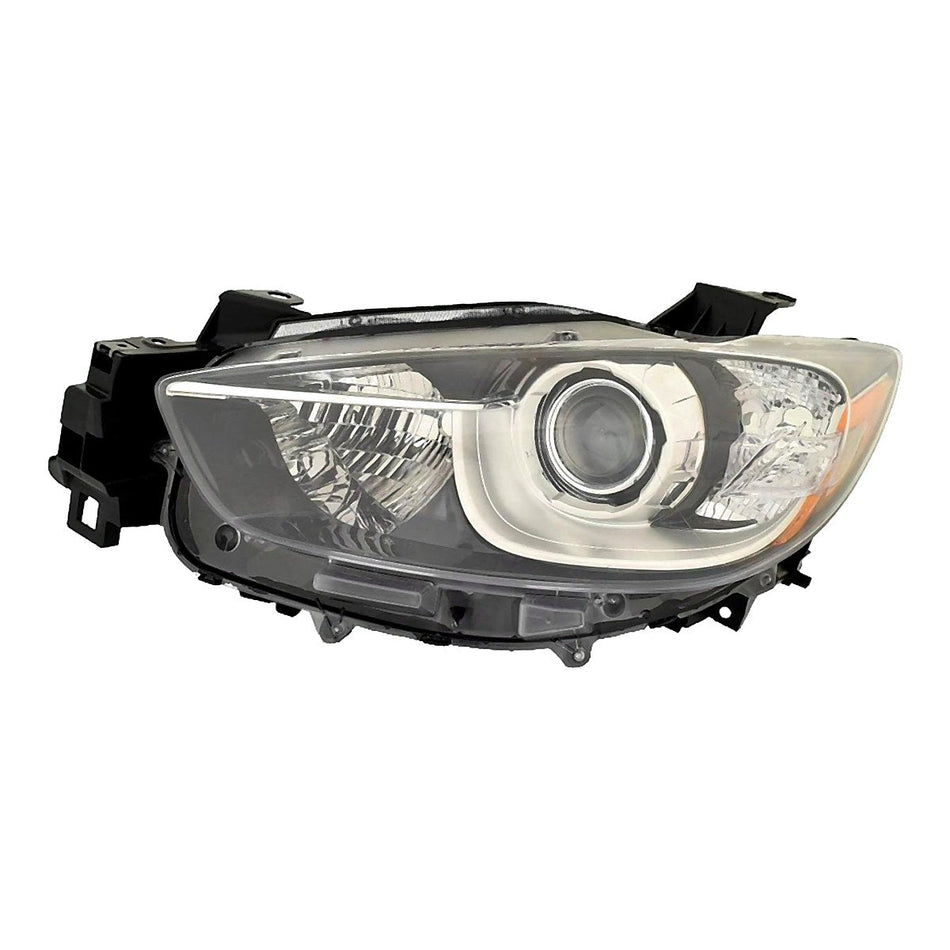 2013-2015 Mazda Cx5 Headlight Driver Side Hid Chrome Bezel With Black Trim – MA2518151