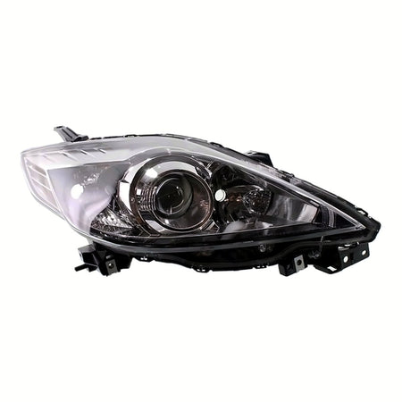 2008-2009 Mazda 5 Headlight Passenger Side Halogen Black Bezel – Front View (MA2519128)