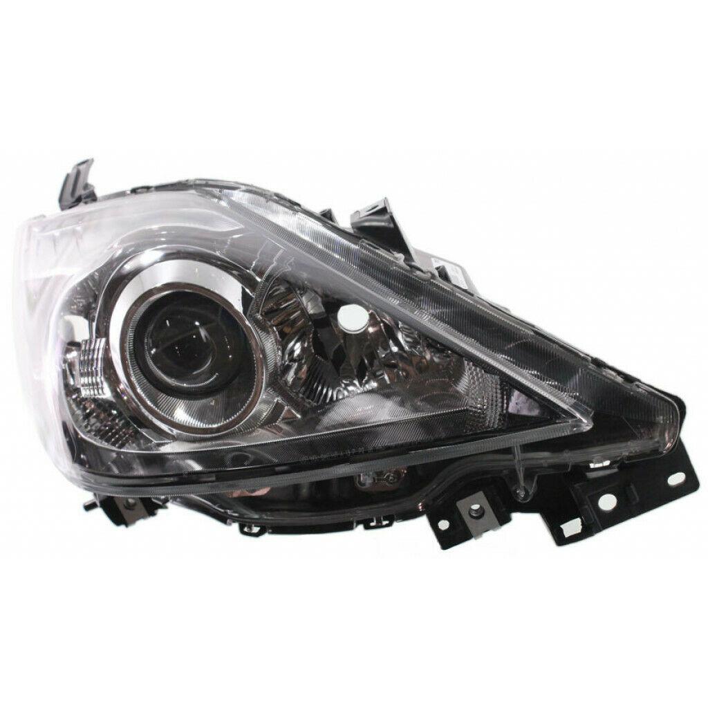 2008-2009 Mazda 5 Headlight Passenger Side Halogen Black Bezel 
