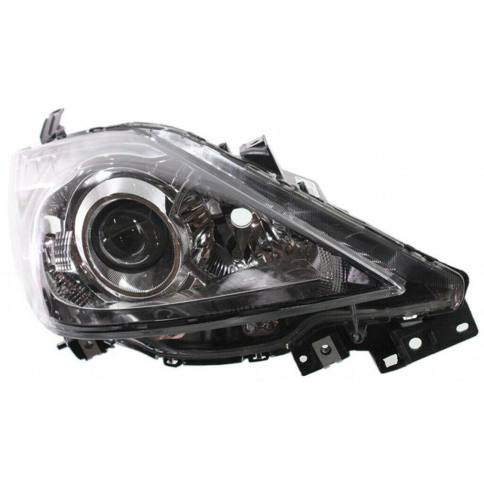 2008-2009 Mazda 5 Headlight Passenger Side Halogen Black Bezel 