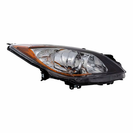 2010-2013 Mazda 3 Headlight Passenger Side Halogen Without Sky Activ – Side View (MA2519130)