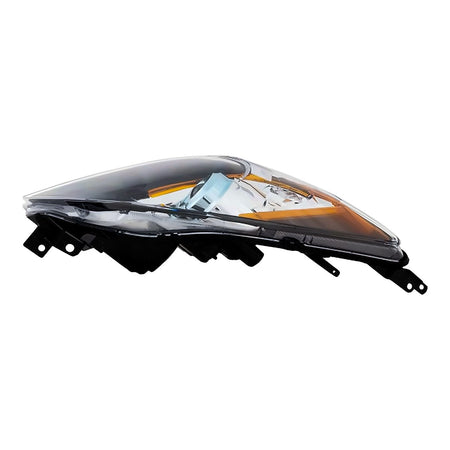 2012-2013 Mazda 3 Headlight Passenger Side Halogen (6 Speed With Blue Projector Bezel) – Angle View (MA2519143)