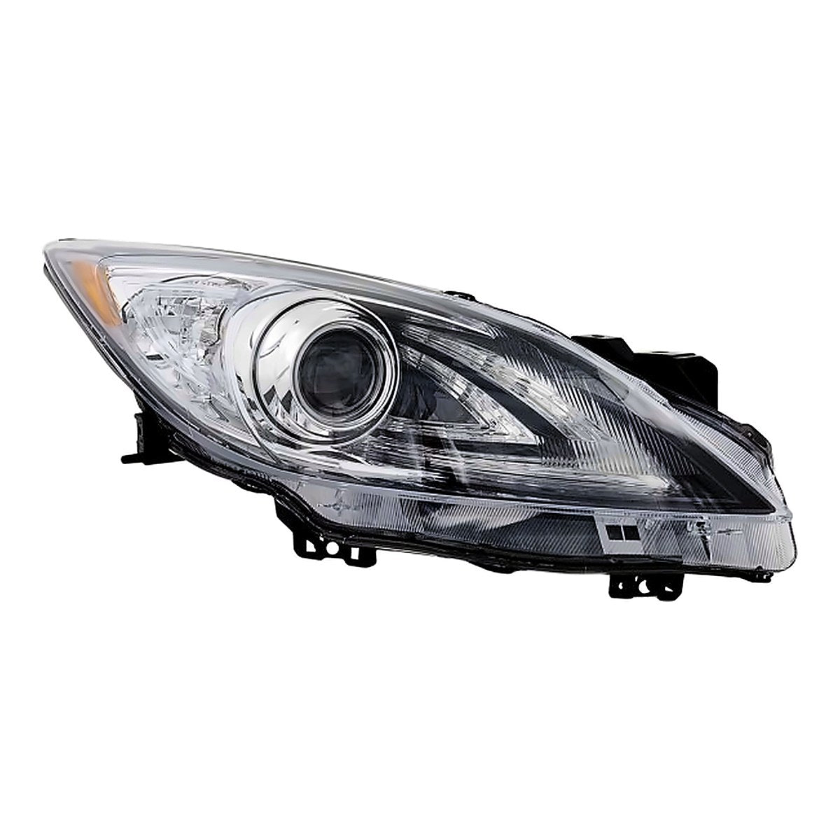 2010-2013 Mazda 3 Headlight Passenger Side Hid Without Auto Level Control With Drl – Front View (MA2519149)