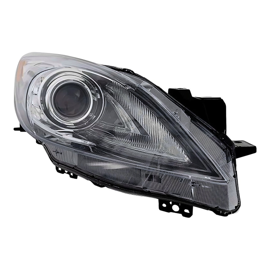 2010-2013 Mazda 3 Headlight Passenger Side Hid Without Auto Level Control With Drl – Side View (MA2519149)
