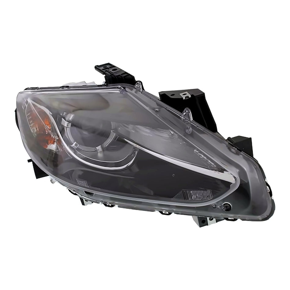 2013-2015 Mazda Cx9 Headlight Passenger Side Hid – Side View (MA2519159)