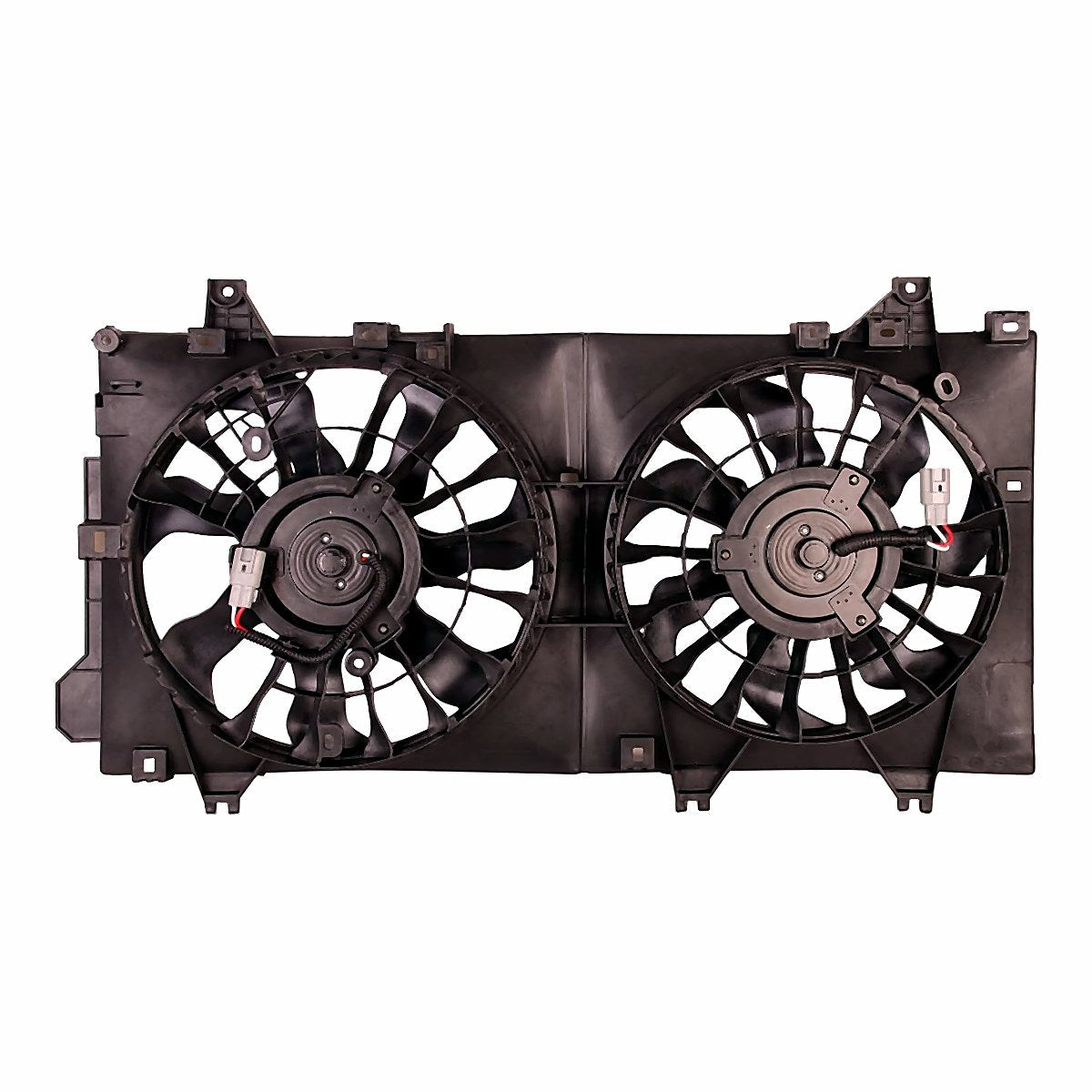 2014-2018 Mazda Mazda 3 Sport Cooling Fan - side angle, Part MA3115161