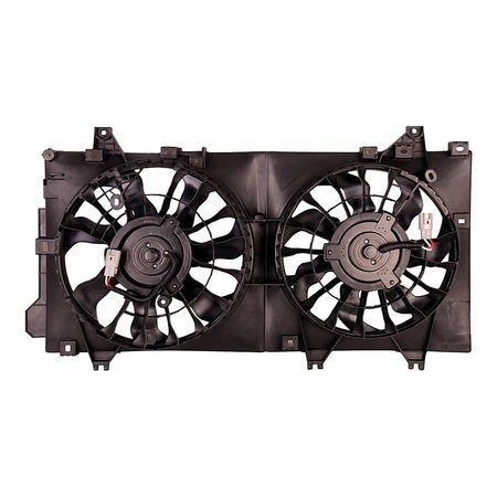 2014-2018 Mazda Mazda 3 Sport Cooling Fan - side angle, Part MA3115161