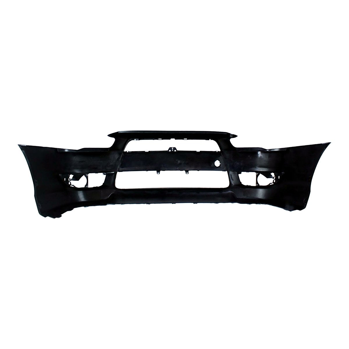 2008-2015 Mitsubishi Lancer Bumper Front Primed With Spoiler Hole (Gts/Se Models)_MI1000319-4