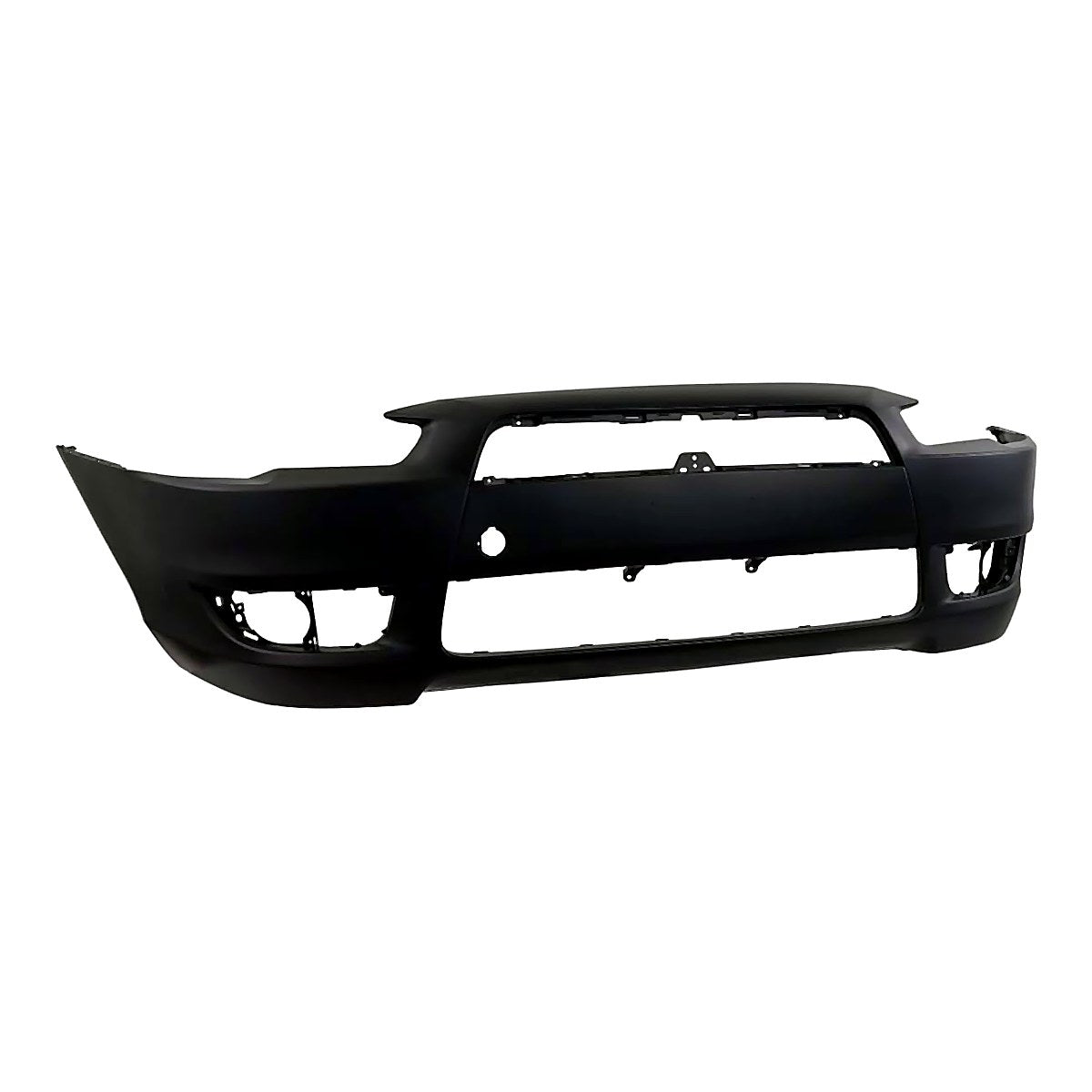 2008-2015 Mitsubishi Lancer Bumper Front Primed Without Spoiler Hole Exclude Gts Model_MI1000324-2
