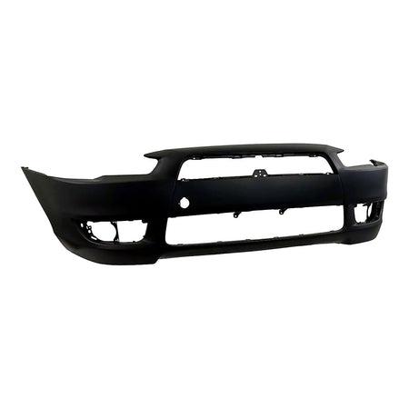 2008-2015 Mitsubishi Lancer Bumper Front Primed Without Spoiler Hole Exclude Gts Model_MI1000324-2