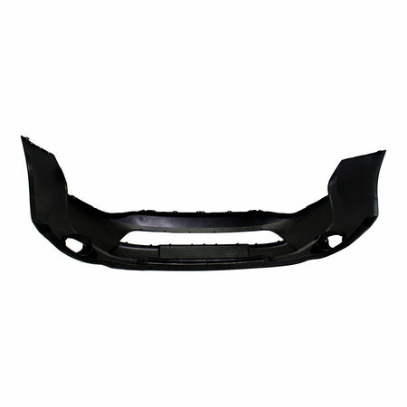 2014-2015 Mitsubishi Outlander Bumper Front Primed Without Wheel Lip Molding Hole Exclude Sport Model_MI1000336-3