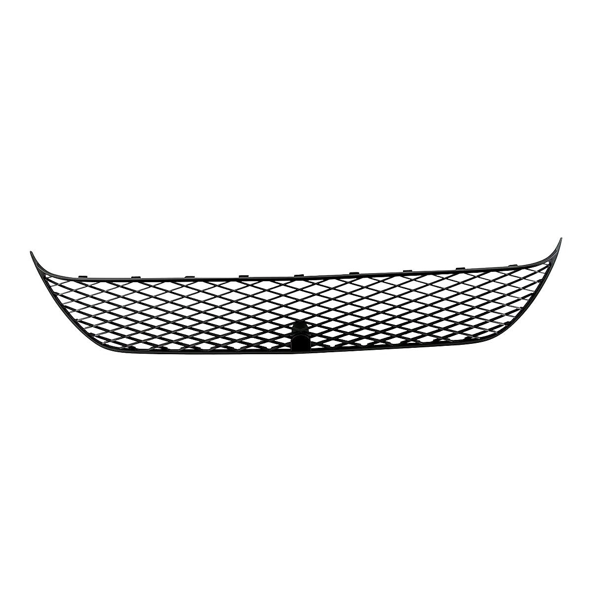 2007-2009 Mitsubishi Outlander Grille Lower (Matt-Black) Plastic – Front View (MI1036100)