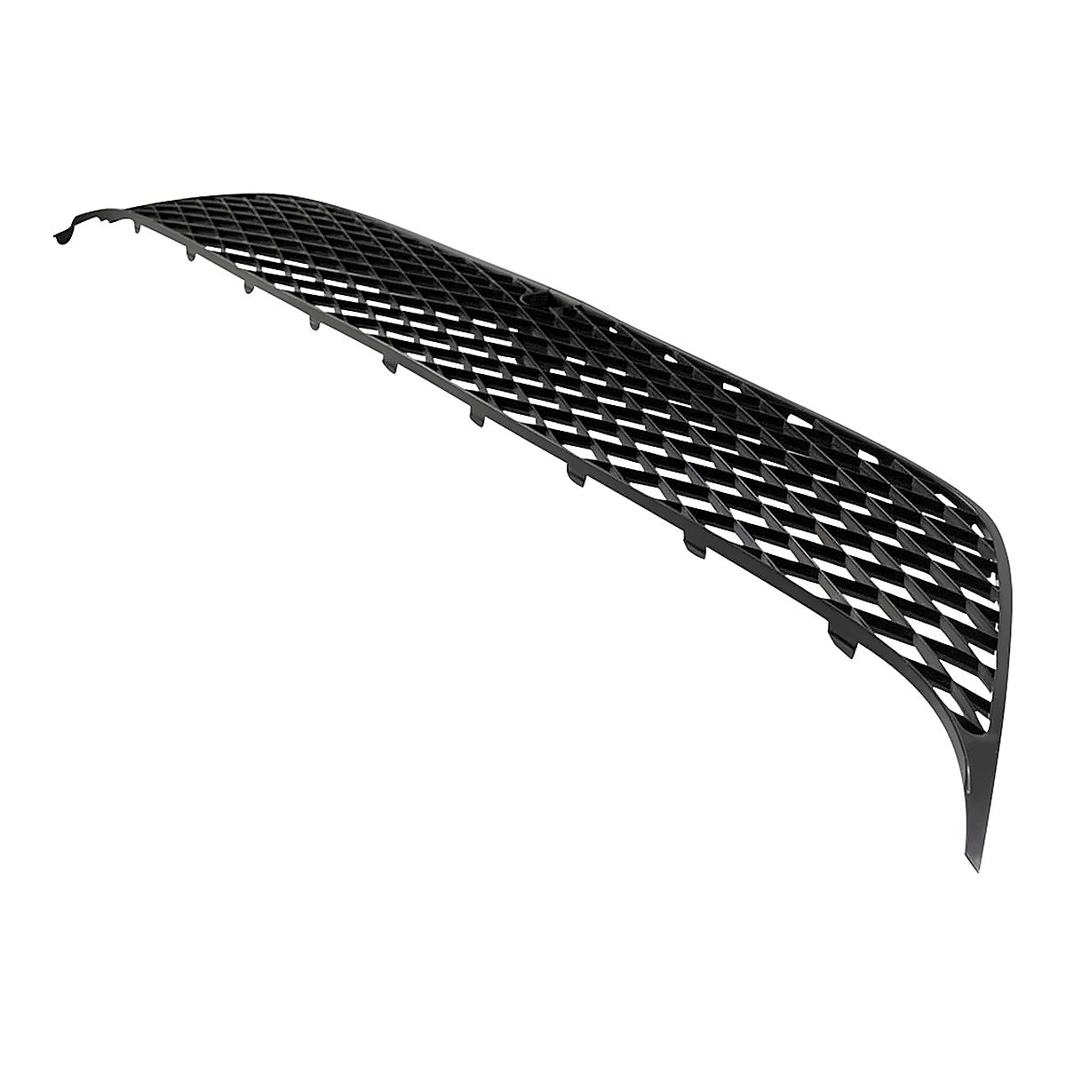 2007-2009 Mitsubishi Outlander Grille Lower (Matt-Black) Plastic – Side View (MI1036100)