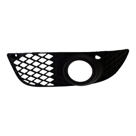 2008-2015 Mitsubishi Lancer Fog Light Cover Front Driver Side Matte-Black With Fog Light Hole (Bezel) – Front View (MI1038107)